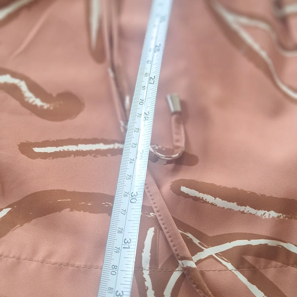 Casual, Cruise Short Jumper By RW&CO. Rust Brown Short Romper  Accents Sz M - Picture 12 of 12